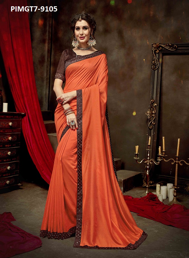Majestic Vol-7 By Pikasho 9094 To 9106 Series Indian Traditional Wear Collection Beautiful Stylish Fancy Colorful Party Wear & Occasional Wear Georgette Embroidered Sarees At Wholesale Price