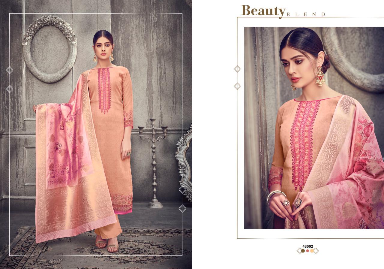 Majestic By Hariks 48001 To 48006 Designer Festive Suits Collection Beautiful Stylish Fancy Colorful Party Wear & Occasional Wear Georgette Digital Print With Embroidery Dresses At Wholesale Price