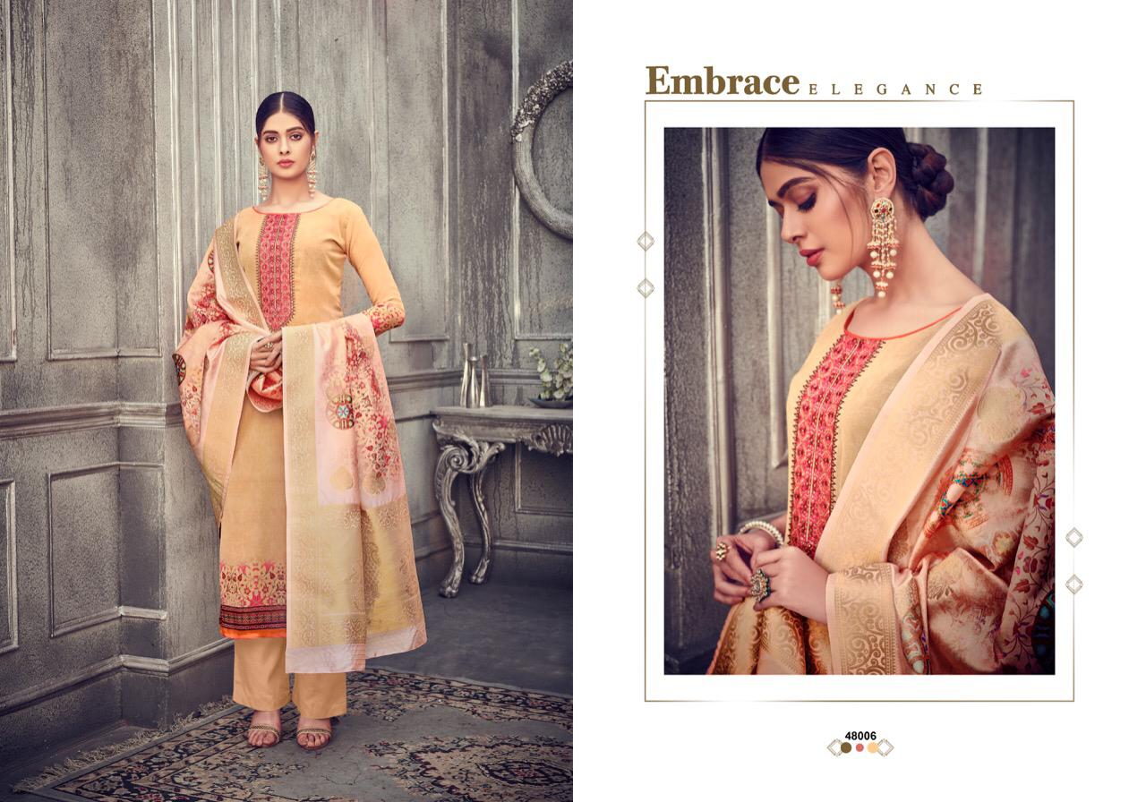 Majestic By Hariks 48001 To 48006 Designer Festive Suits Collection Beautiful Stylish Fancy Colorful Party Wear & Occasional Wear Georgette Digital Print With Embroidery Dresses At Wholesale Price