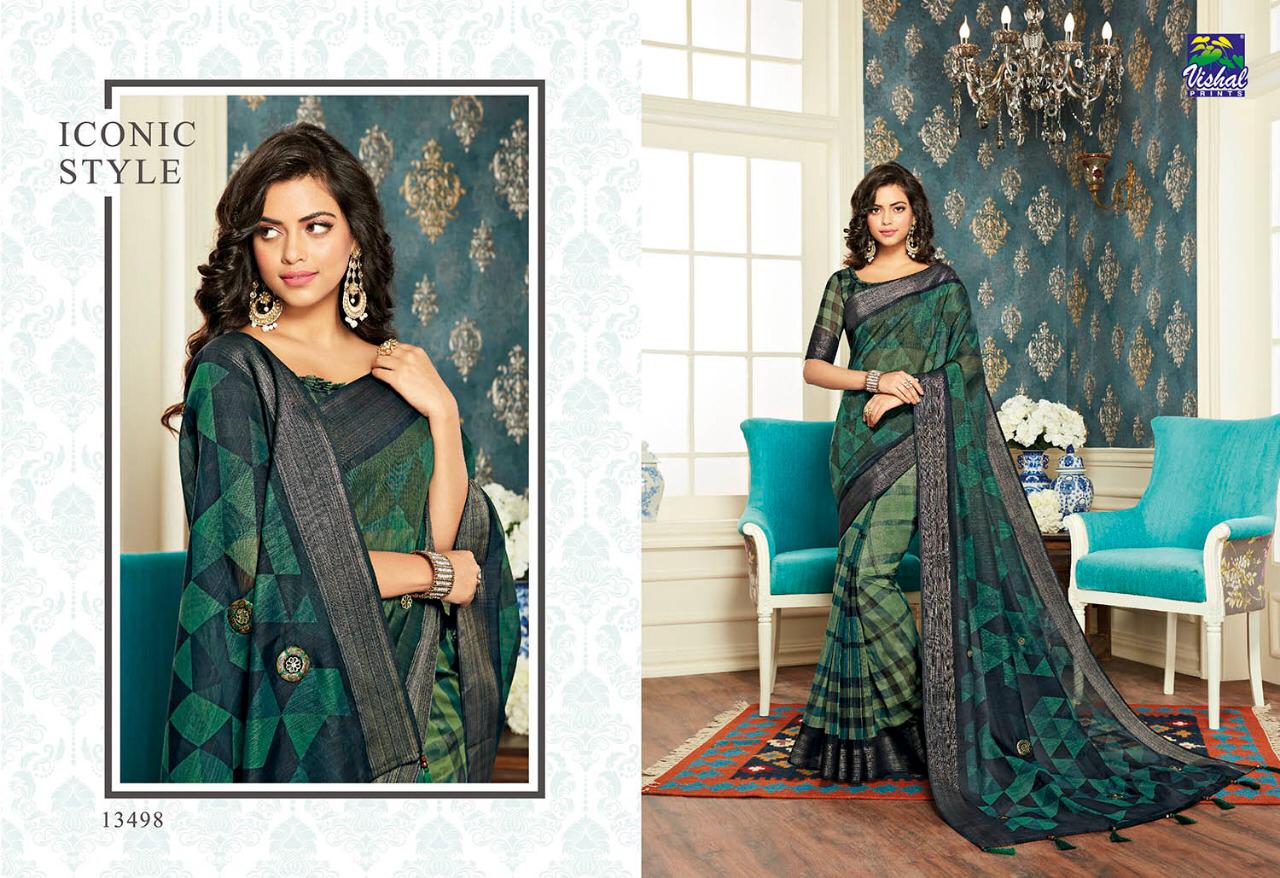 Nakshika Vol-7 By Vishal Prints 13491 To 13508 Series Indian Traditional Wear Collection Beautiful Stylish Fancy Colorful Party Wear & Occasional Wear Silk Sarees At Wholesale Price