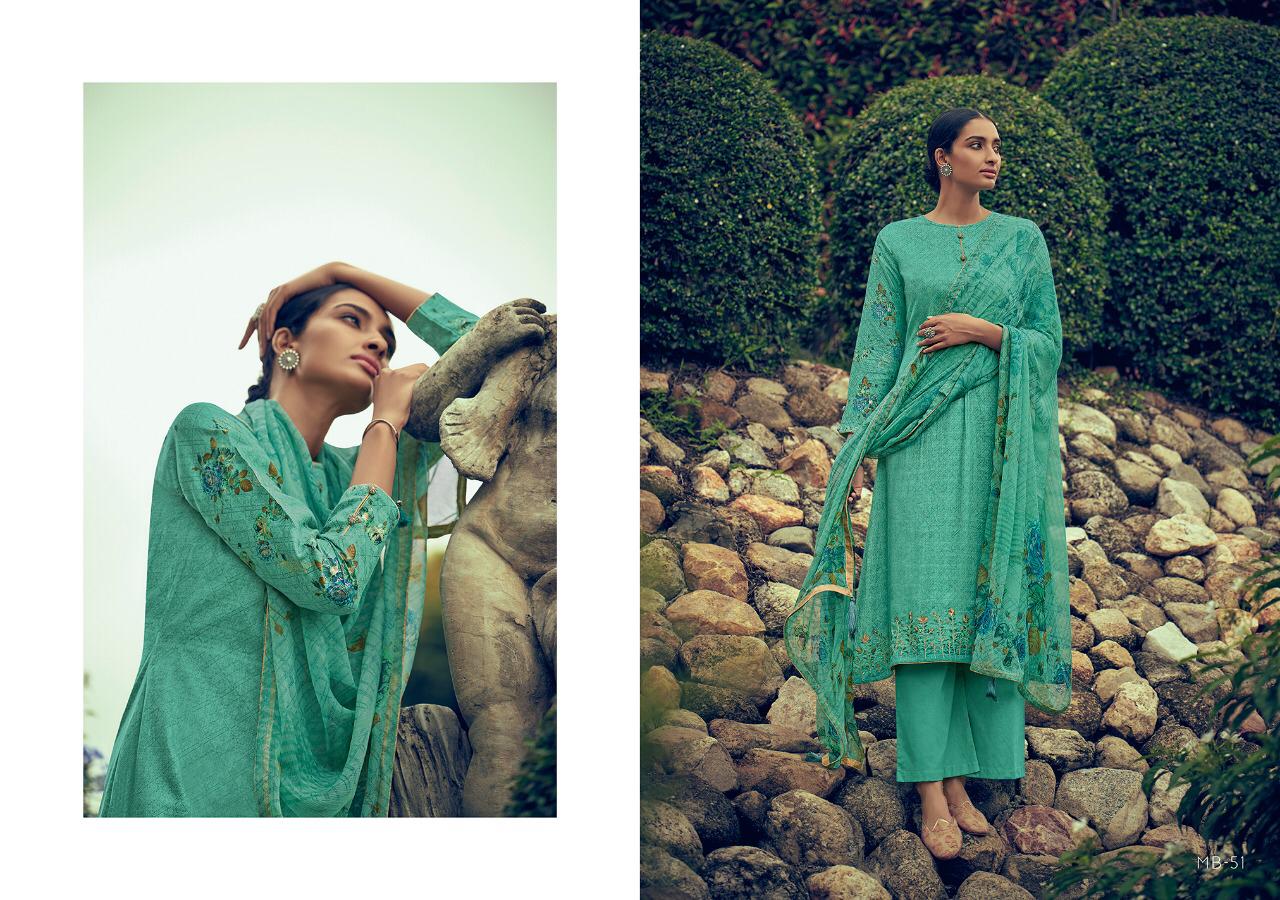 Malabar Vol-2 By Varsha Fashions Mb-51 To Mb-58 Series Beautiful Suits Collection Colorful Stylish Fancy Casual Wear & Ethnic Wear Cotton Print With Embroidered Dresses At Wholesale Price