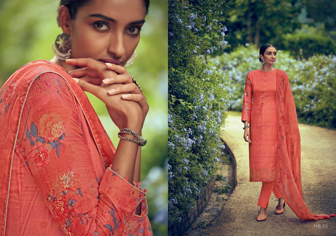 Malabar Vol-2 By Varsha Fashions Mb-51 To Mb-58 Series Beautiful Suits Collection Colorful Stylish Fancy Casual Wear & Ethnic Wear Cotton Print With Embroidered Dresses At Wholesale Price