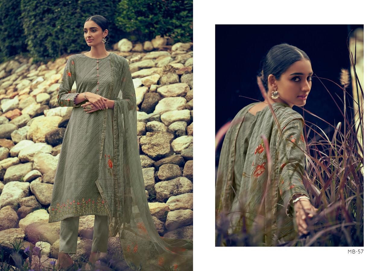 Malabar Vol-2 By Varsha Fashions Mb-51 To Mb-58 Series Beautiful Suits Collection Colorful Stylish Fancy Casual Wear & Ethnic Wear Cotton Print With Embroidered Dresses At Wholesale Price