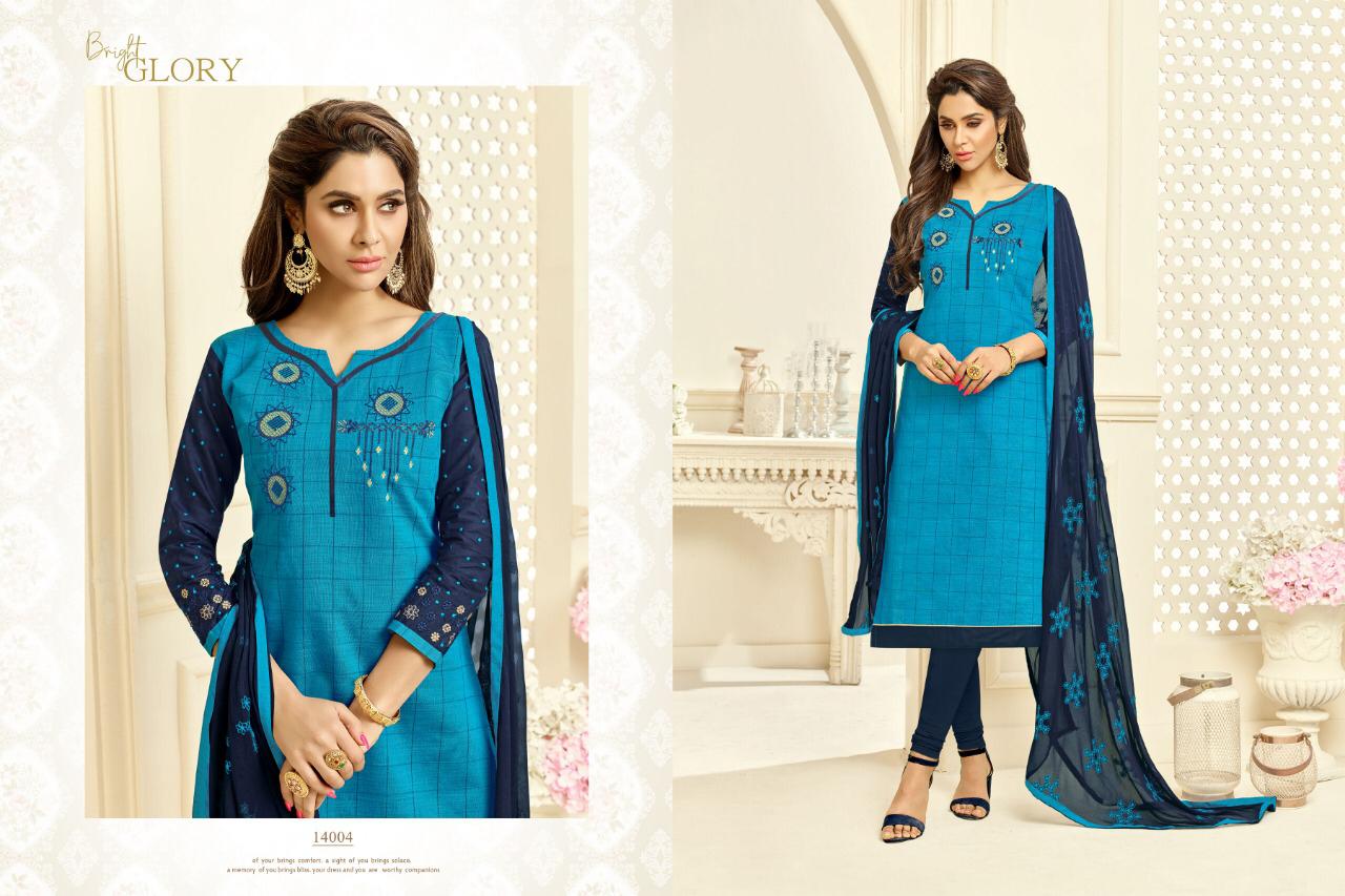 Mannat By Raghav Royals 14001 To 14012 Series Designer Suits Beautiful Stylish Fancy Colorful Party Wear & Occasional Wear South Silk Chekcs With Fancy Work Embroidery Dresses At Wholesale Price