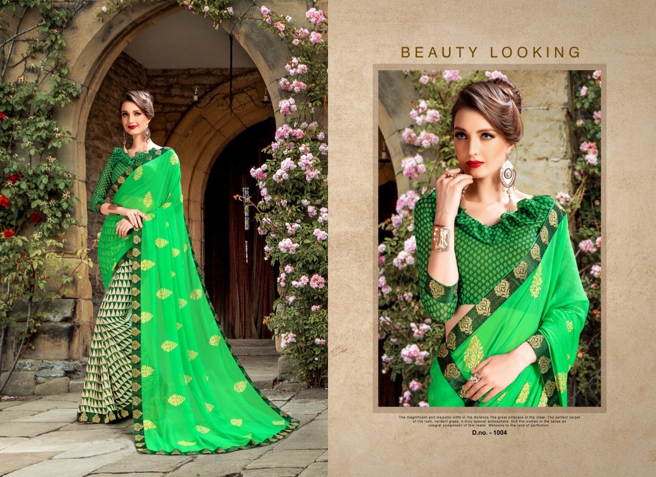 Mantra By Priya Paridhi 1001 To 1010 Series Indian Beautiful Stylish Fancy Colorful Traditional Wear & Ethnic Wear Collection Georgette Printed Sarees At Wholesale Price
