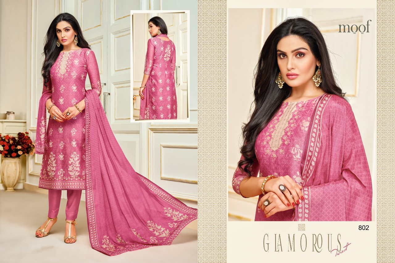 Maria By Moof Fashion 101 To 107 Series Beautiful Suits Stylish Fancy Colorful Casual Wear & Ethnic Wear Collection Upada Silk Digital Printed Dresses At Wholesale Price