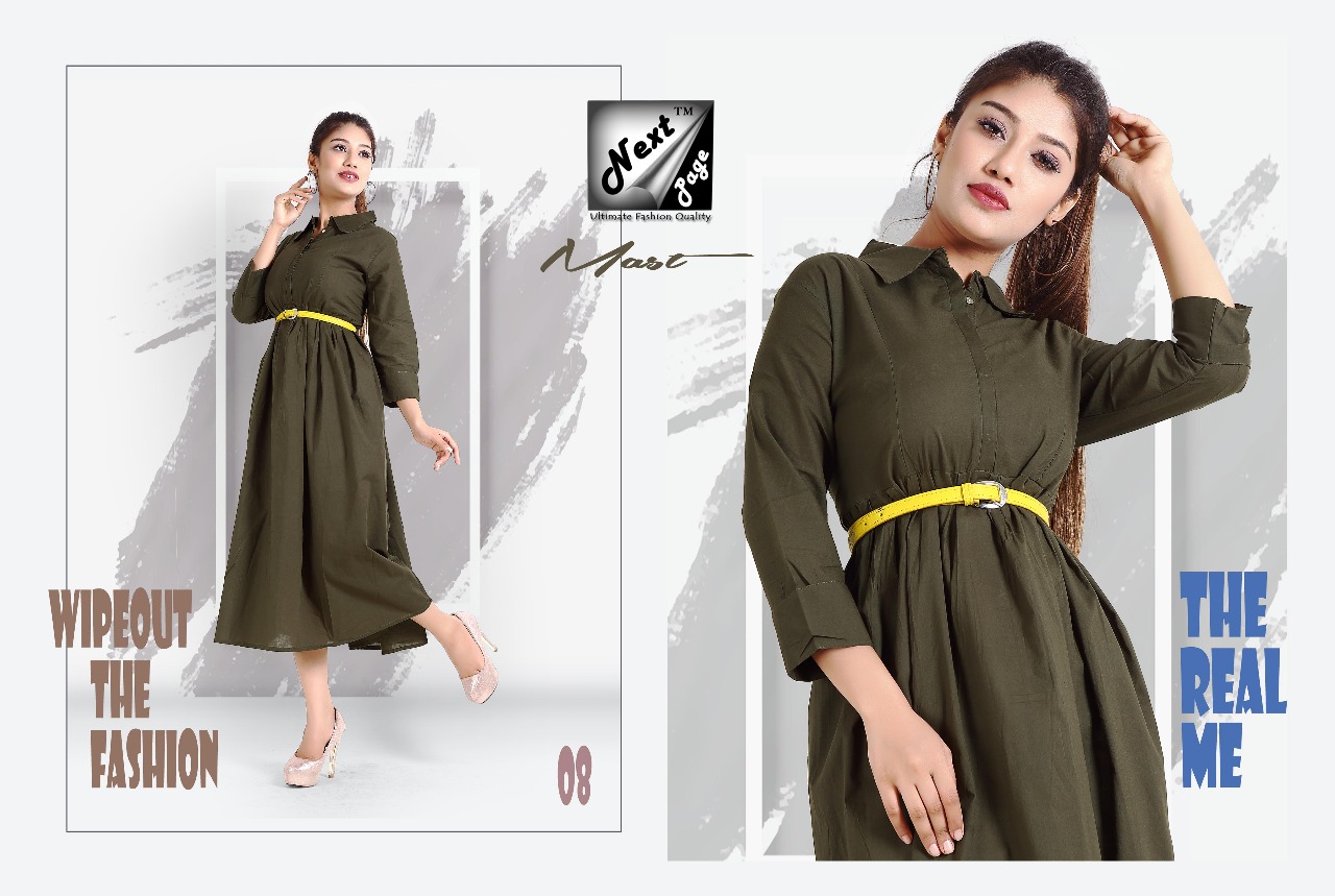 Mast By Next Page 01 To 10 Series Beautiful Colorful Stylish Fancy Casual Wear & Ethnic Wear & Ready To Wear Heavy Cotton Cambric Kurtis At Wholesale Price