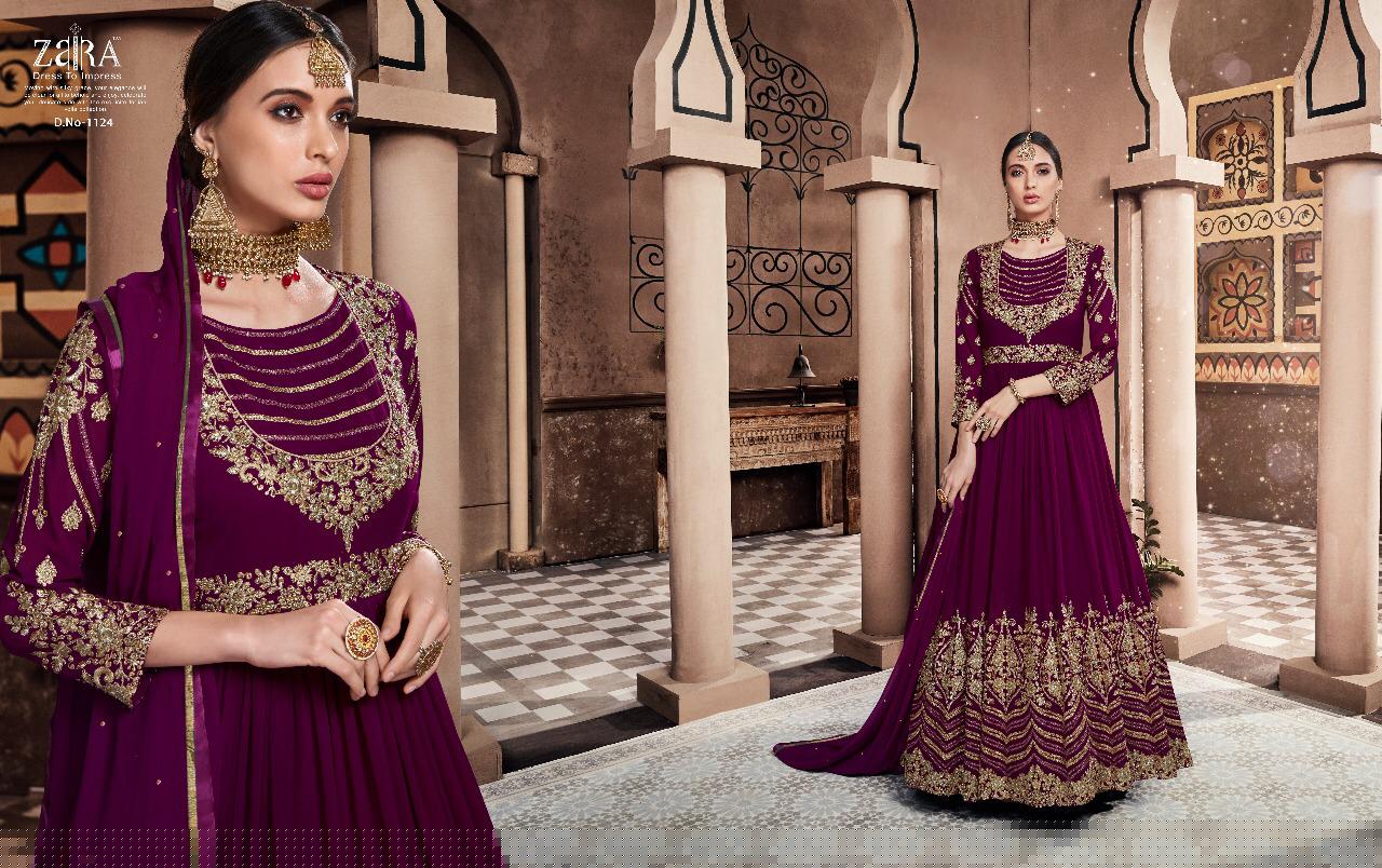 Mastani Vol-2 By Zaira 1123 To 1126 Series Designer Bridal Wear Suits Beautiful Fancy Colorful Party Wear & Occasional Wear Georgette Dresses At Wholesale Price
