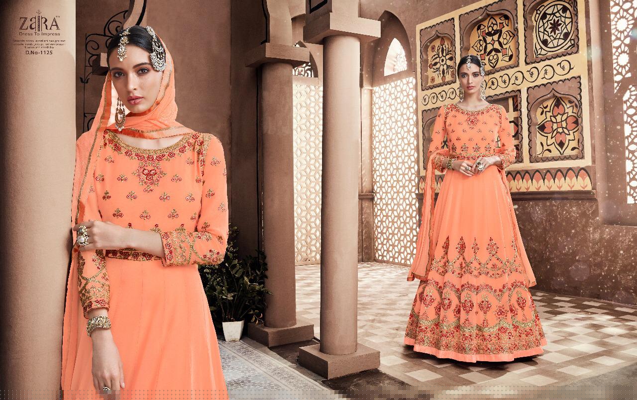 Mastani Vol-2 By Zaira 1123 To 1126 Series Designer Bridal Wear Suits Beautiful Fancy Colorful Party Wear & Occasional Wear Georgette Dresses At Wholesale Price