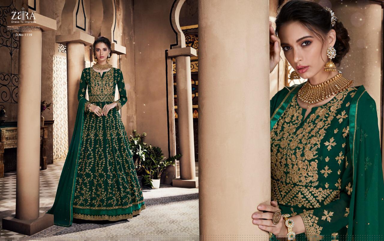 Mastani Vol-3 By Zaira 1119 To 1122 Series Designer Bridal Wear Suits Beautiful Fancy Colorful Party Wear & Occasional Wear Georgette Embroidered Dresses At Wholesale Price