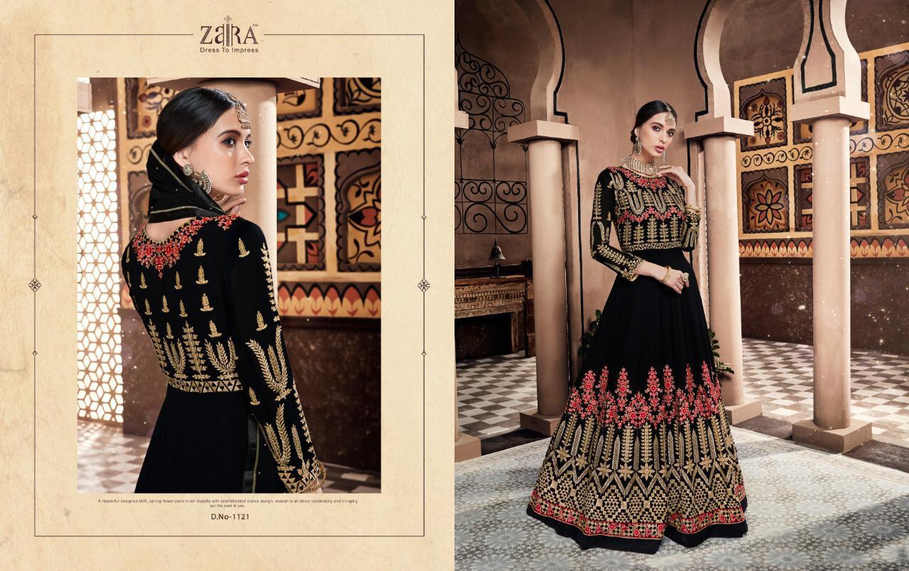 Mastani Vol-3 By Zaira 1119 To 1122 Series Designer Bridal Wear Suits Beautiful Fancy Colorful Party Wear & Occasional Wear Georgette Embroidered Dresses At Wholesale Price