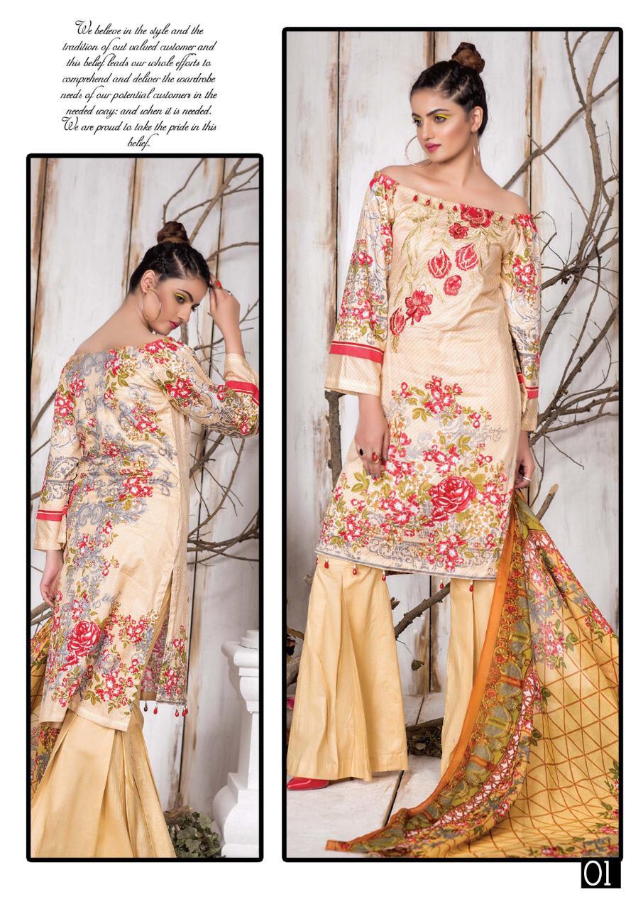 Maya Classic By Noor Textile 01 To 10 Designer Festive Pakistani Suits Collection Beautiful Stylish Fancy Colorful Party Wear & Occasional Wear Cotton Printed Dresses At Wholesale Price