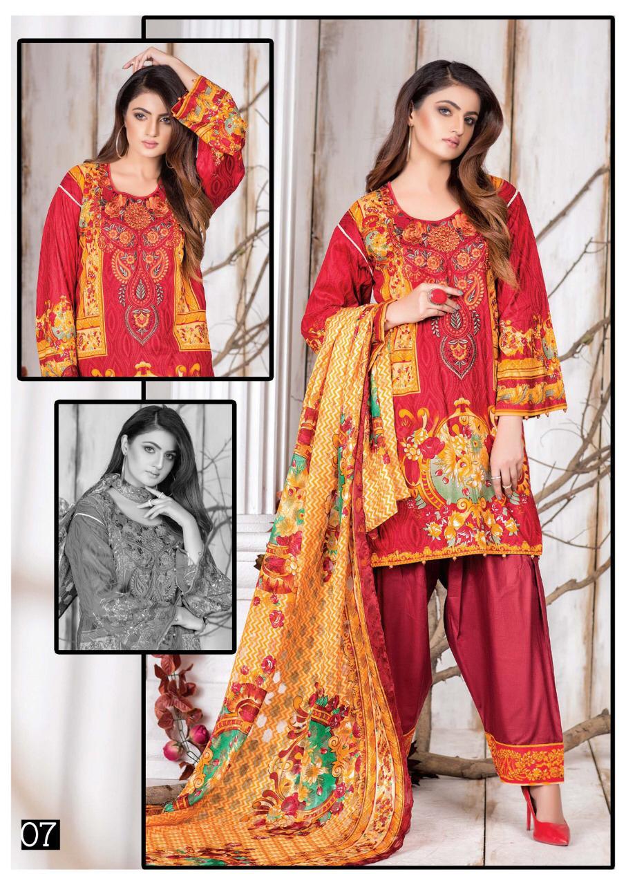 Maya Classic By Noor Textile 01 To 10 Designer Festive Pakistani Suits Collection Beautiful Stylish Fancy Colorful Party Wear & Occasional Wear Cotton Printed Dresses At Wholesale Price