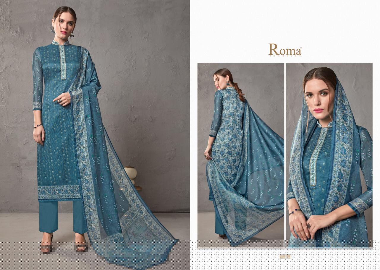 Maysun By Roma Fashions 6877 To 6886 Series Beautiful Suits Stylish Fancy Colorful Party Wear & Ethnic Wear Kota Cheks Digital Printed Dresses At Wholesale Price