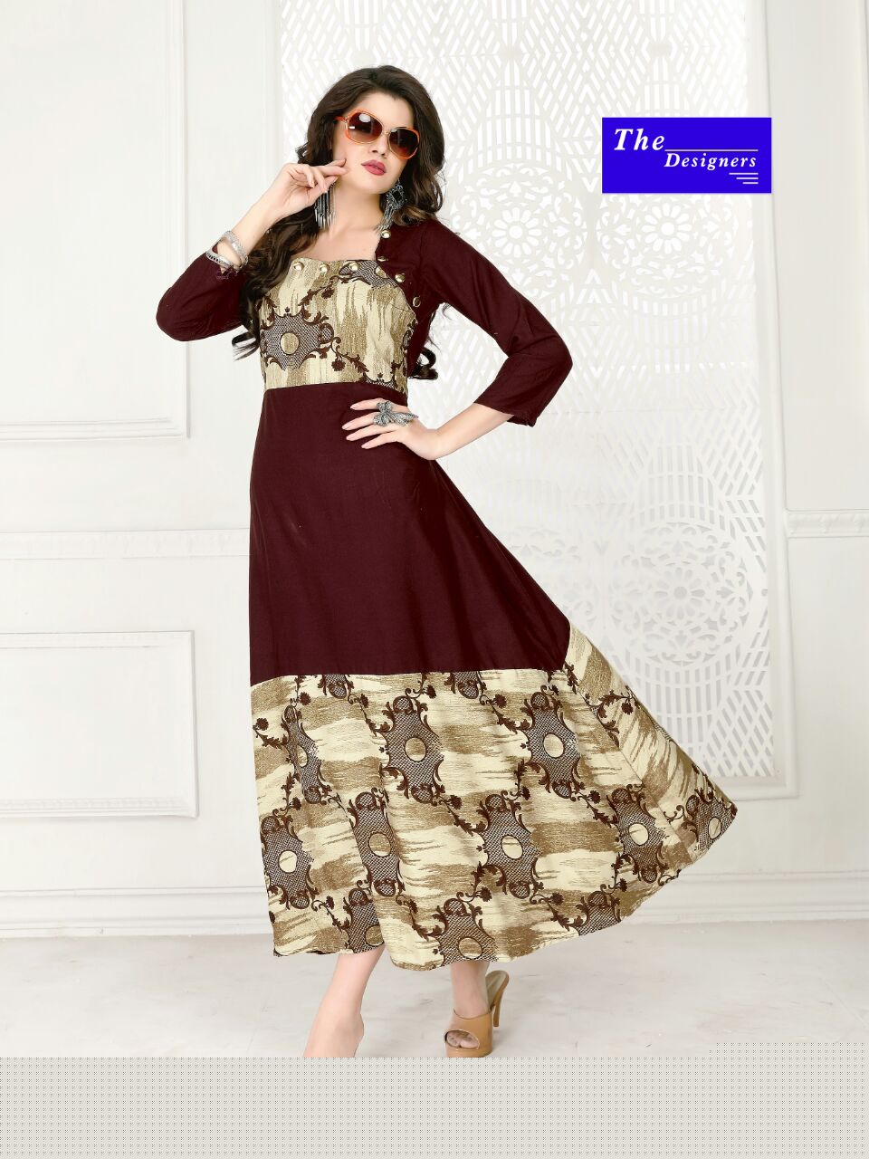 Meem Vol-5 By The Designer 5001 To 5006 Series Designer Stylish Beautiful Colorful Fancy Stylish Casual Wear & Ethnic Wear Heavy Rayon Printed Kurtis At Wholesale Price