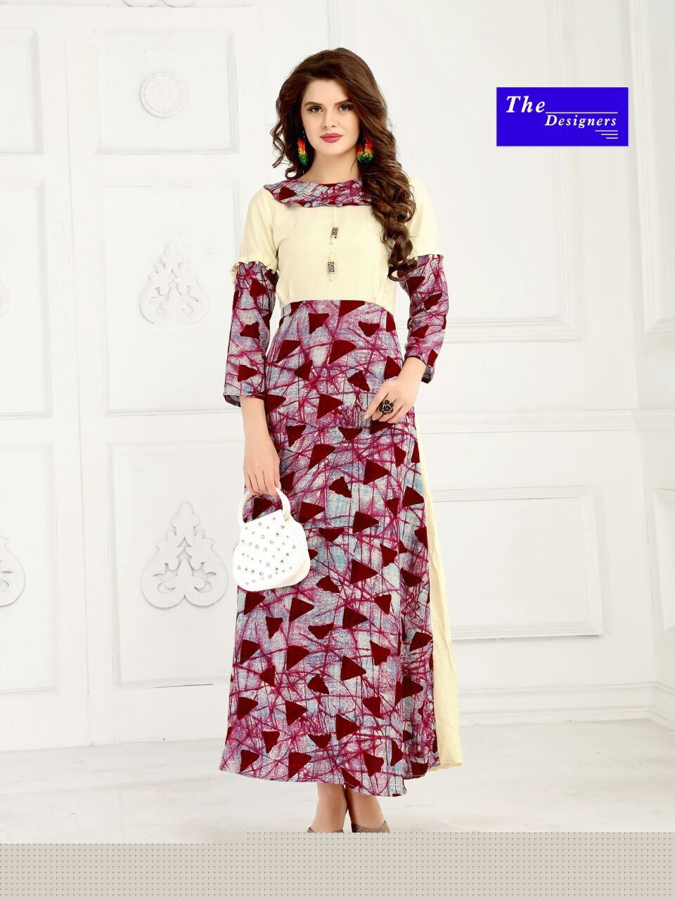 Meem Vol-5 By The Designer 5001 To 5006 Series Designer Stylish Beautiful Colorful Fancy Stylish Casual Wear & Ethnic Wear Heavy Rayon Printed Kurtis At Wholesale Price