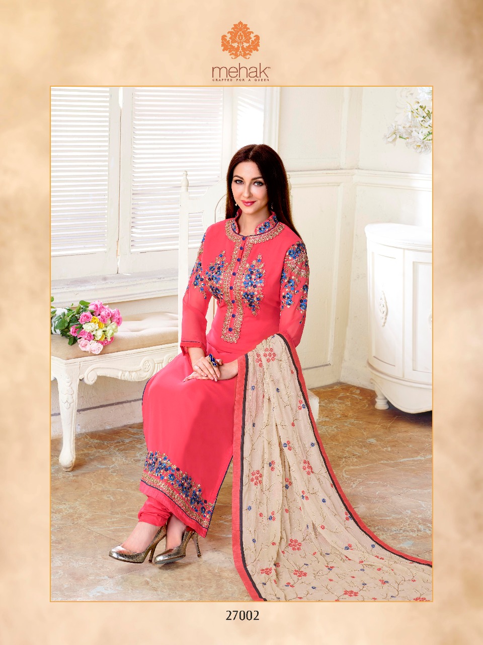 Mehak 27001 Series By Mehak 27001 To 27008 Series Designer Fancy Wedding Collection Beautiful Stylish Colorful Party Wear & Occasional Wear Collection Georgette/bhagalpuri Silk Dresses At Wholesale Price