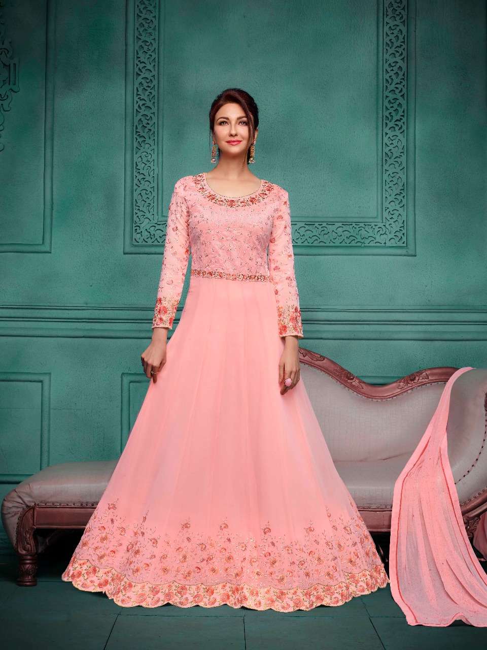 Mehak 28001 Series By Mehak 28001 To 28008 Series Designer Wedding Collection Beautiful Stylish Fancy Colorful Party Wear & Occasional Wear Georgette Embroidered Dresses At Wholesale Price