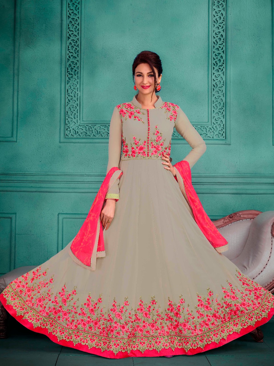 Mehak 28001 Series By Mehak 28001 To 28008 Series Designer Wedding Collection Beautiful Stylish Fancy Colorful Party Wear & Occasional Wear Georgette Embroidered Dresses At Wholesale Price