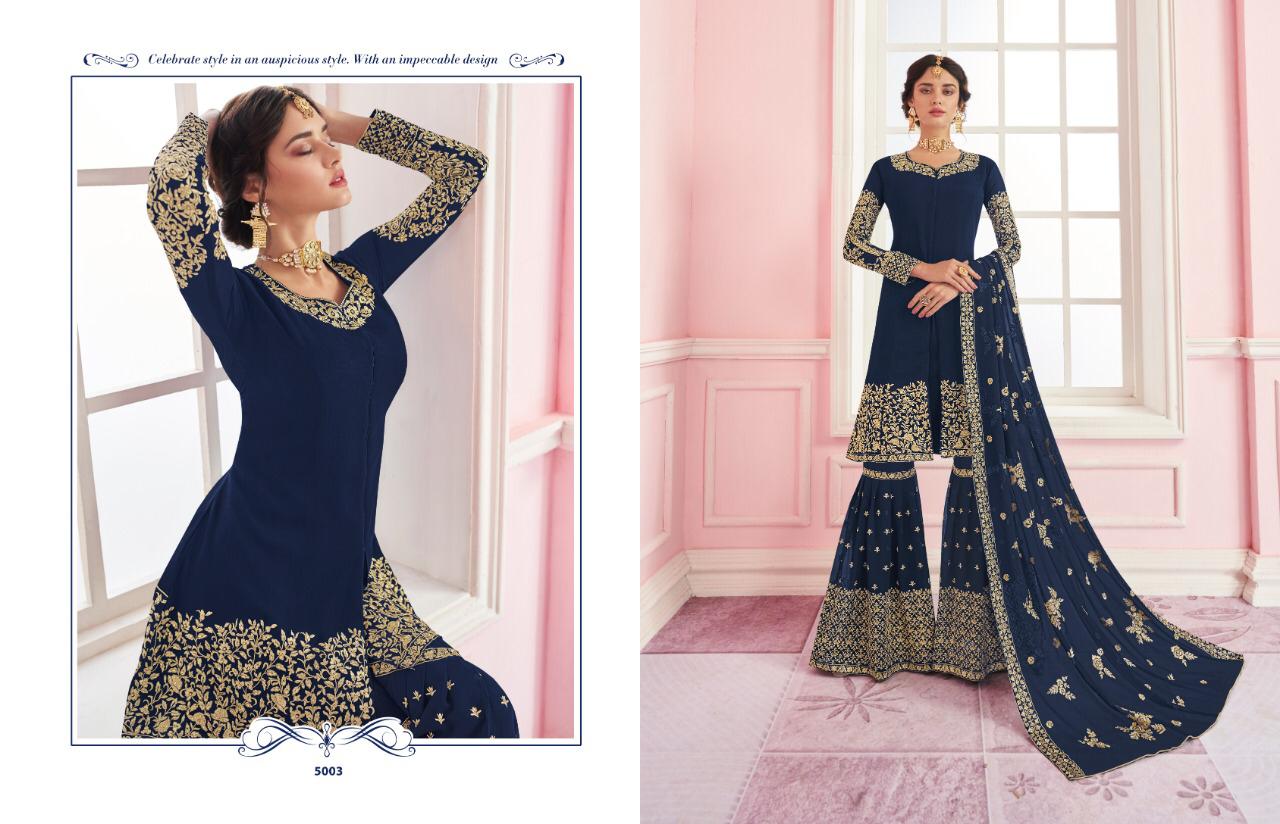 Mehandi Vol-5 By Utsav Suits 5001 To 5004 Series Designer Suits Beautiful Stylish Fancy Colorful Party Wear & Occasional Wear Georgette Embroidered Dresses At Wholesale Price