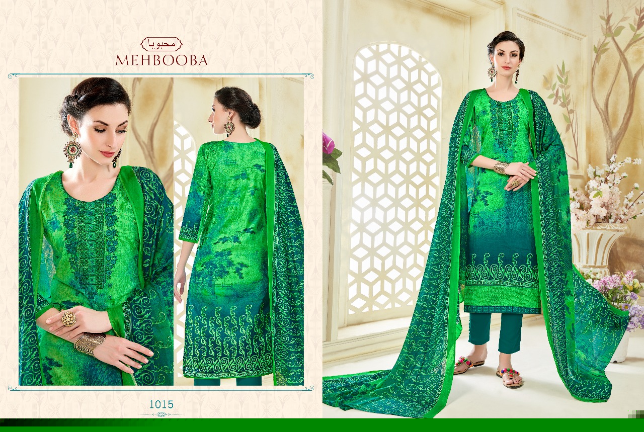 Mehbooba By Sagar 1013 To 1022 Series Stylish Colorful Fancy Beautiful Party Wear Casual Wear & Ethnic Wear Collection Cambric Cotton Dresses At Wholesale Price