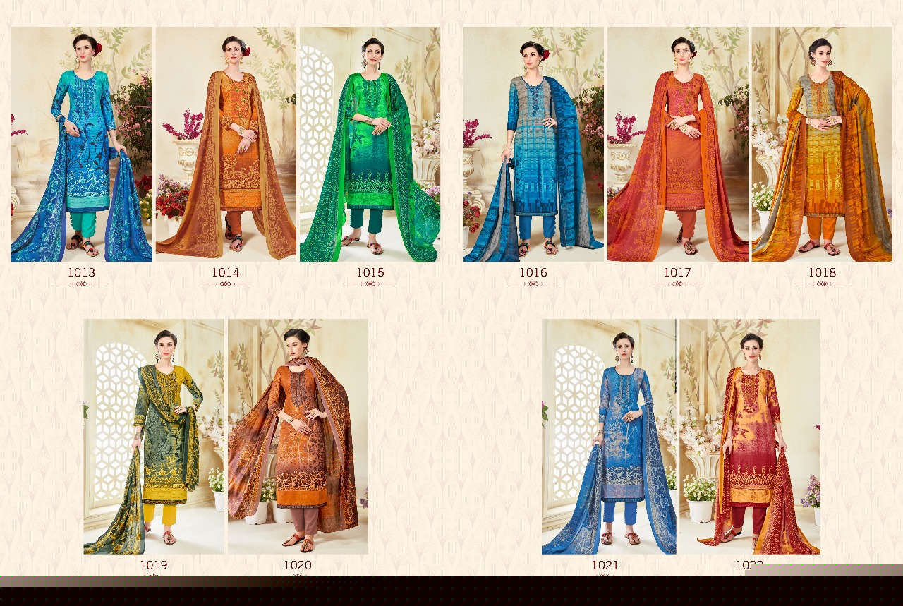 Mehbooba By Sagar 1013 To 1022 Series Stylish Colorful Fancy Beautiful Party Wear Casual Wear & Ethnic Wear Collection Cambric Cotton Dresses At Wholesale Price