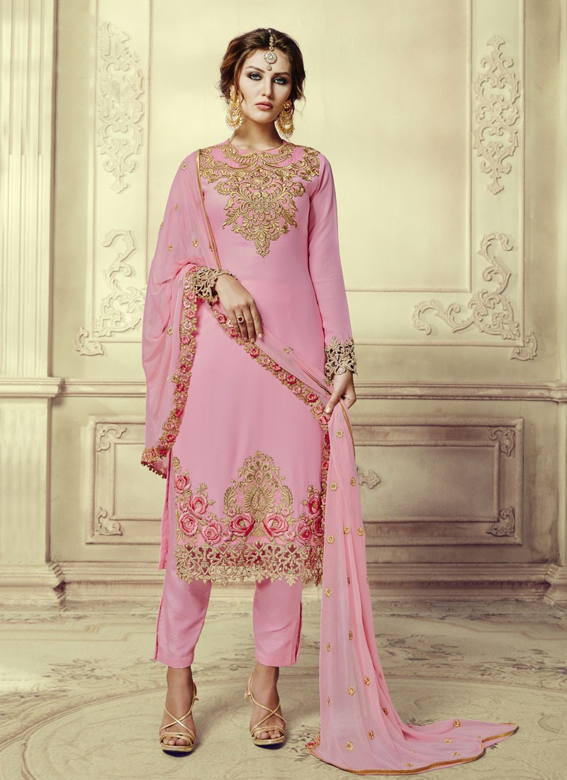 Mehreen By Nakshatra Creation 101-a To 104-b Series Designer Suits Wedding Collection Beautiful Stylish Fancy Colorful Party Wear & Occasional Wear Georgette Dresses At Wholesale Price