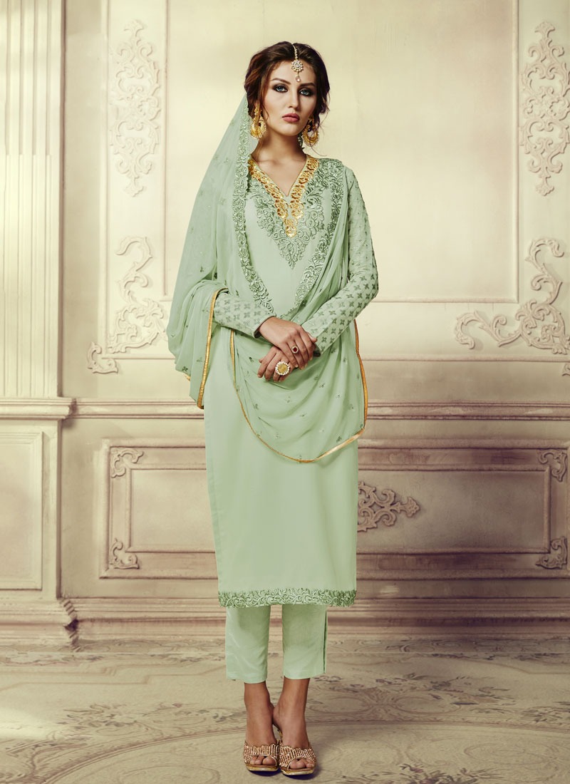 Mehreen By Nakshatra Creation 101-a To 104-b Series Designer Suits Wedding Collection Beautiful Stylish Fancy Colorful Party Wear & Occasional Wear Georgette Dresses At Wholesale Price