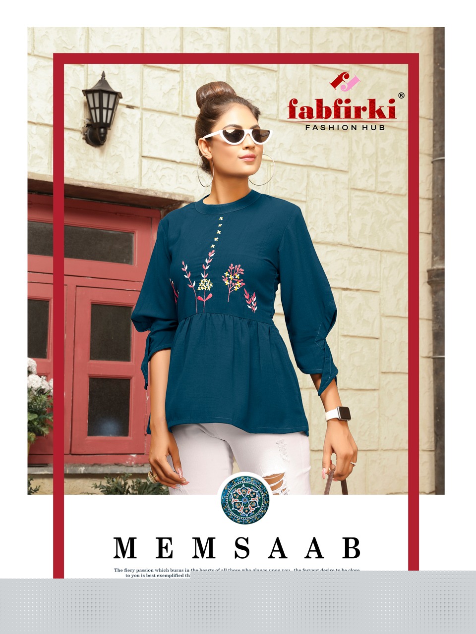 Memsaab By Fabfirki 1001 To 1008 Series Beautiful Colorful Stylish Fancy Casual Wear & Ethnic Wear & Ready To Wear Inbox Kurtis At Wholesale Price