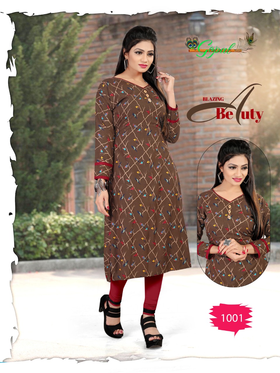 Messy Vol-1 By Gopal 101 To 108 Series Stylish Fancy Beautiful Colorful Casual Wear & Ethnic Wear Heavy Rayon Print Kurtis At Wholesale Price