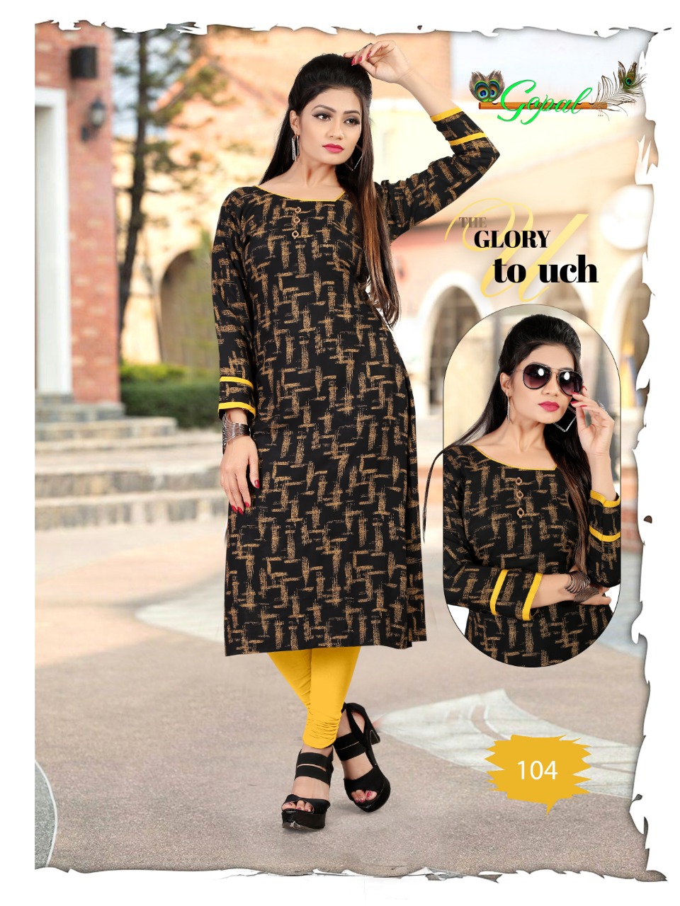 Messy Vol-1 By Gopal 101 To 108 Series Stylish Fancy Beautiful Colorful Casual Wear & Ethnic Wear Heavy Rayon Print Kurtis At Wholesale Price