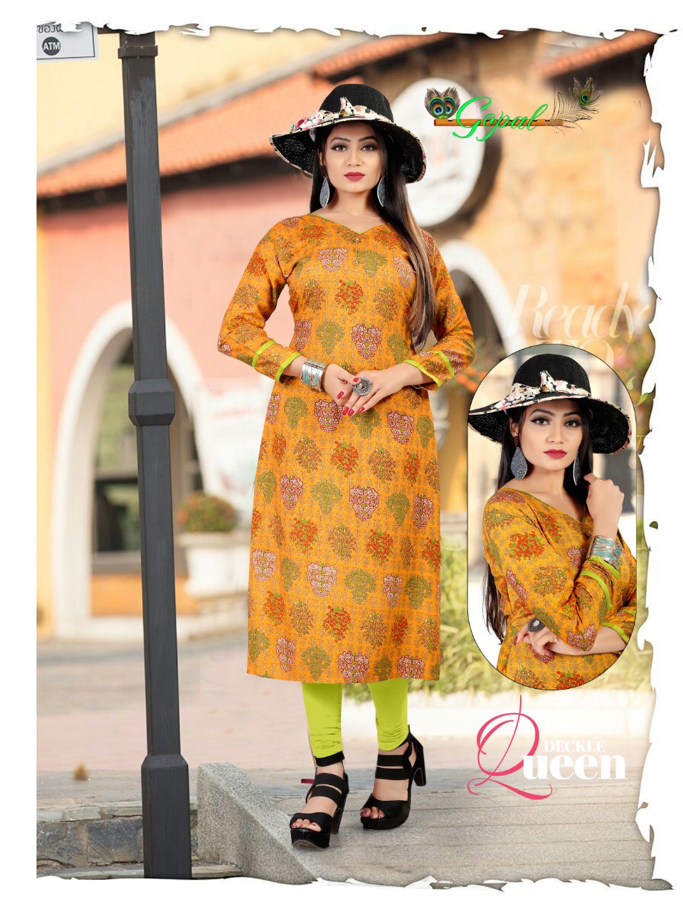 Messy Vol-1 By Gopal 101 To 108 Series Stylish Fancy Beautiful Colorful Casual Wear & Ethnic Wear Heavy Rayon Print Kurtis At Wholesale Price