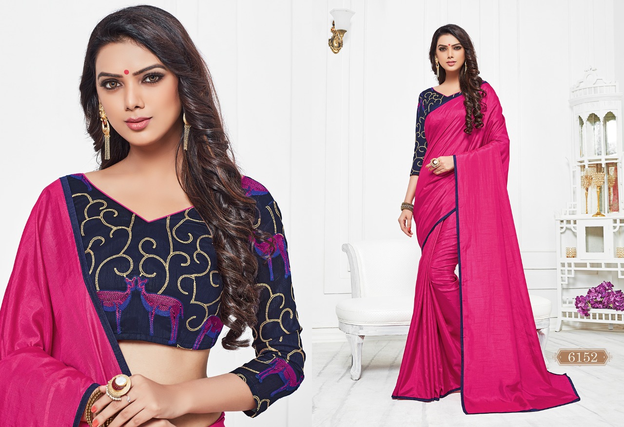 Michelin By Varsiddhi 6151 To 6159 Series Designer Indian Traditional Wear Beautiful Stylish Fancy Colorful Party Wear & Occasional Wear Sana Silk Sarees At Wholesale Price