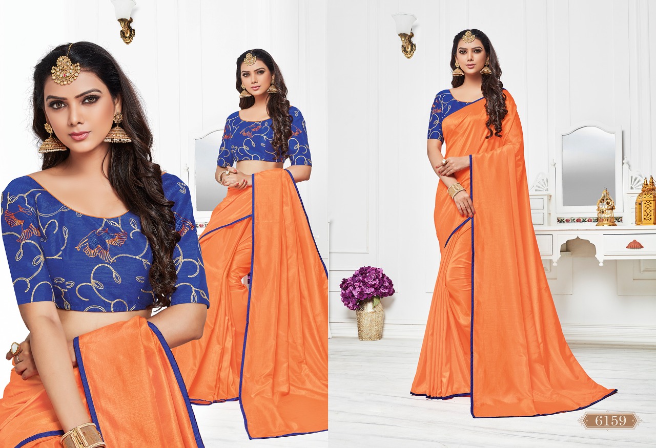Michelin By Varsiddhi 6151 To 6159 Series Designer Indian Traditional Wear Beautiful Stylish Fancy Colorful Party Wear & Occasional Wear Sana Silk Sarees At Wholesale Price