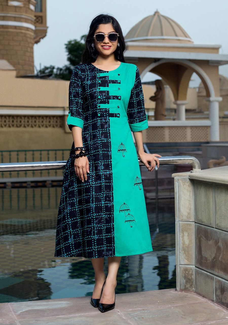 Mili Juli By Manisha Fashion 1001 To 1010 Series Beautiful Colorful Stylish Fancy Casual Wear & Ethnic Wear & Ready To Wear Pure Rayon Printed Kurtis At Wholesale Price