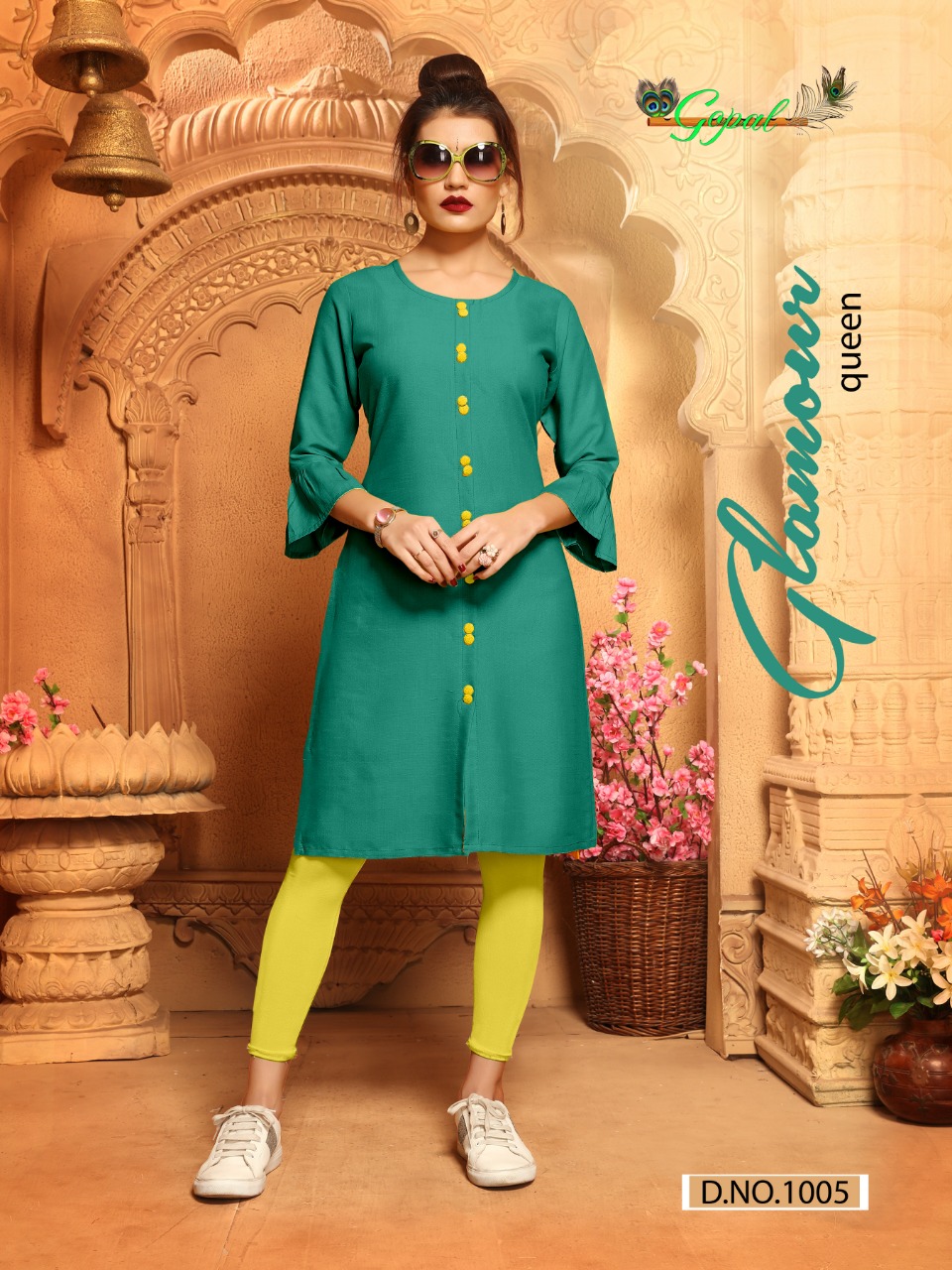 Milky Vol-1 By Gopal 1001 To 1008 Series Stylish Fancy Beautiful Colorful Casual Wear & Ethnic Wear Two Tone Rayon Print Kurtis At Wholesale Price