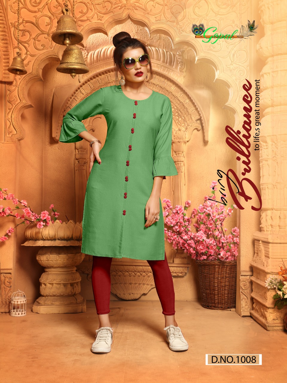 Milky Vol-1 By Gopal 1001 To 1008 Series Stylish Fancy Beautiful Colorful Casual Wear & Ethnic Wear Two Tone Rayon Print Kurtis At Wholesale Price
