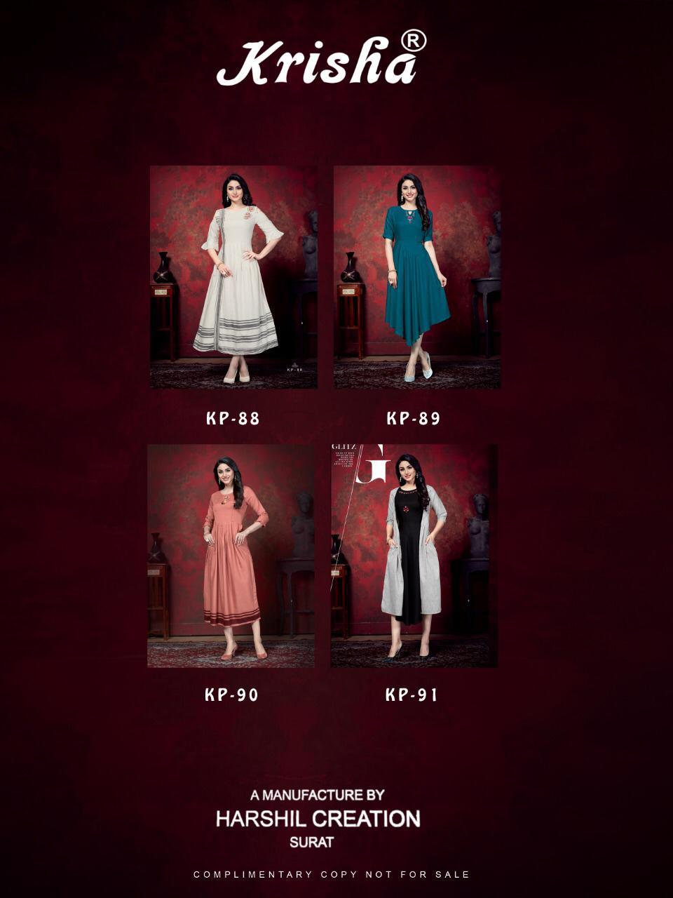 Milky Koi By Krisha Wear Collection Beautiful Stylish Fancy Colorful Party Wear & Occasional Wear Handloom Cotton And Rayon Slub Kurtis At Wholesale Price