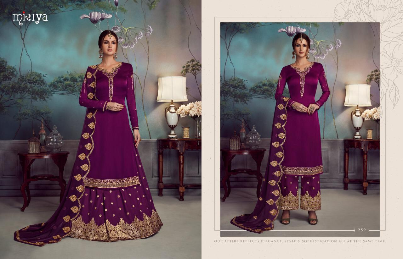 Miraya Vol-5 By Aarav Trendz 259 To 264 Series Designer Suits Collection Beautiful Stylish Fancy Colorful Party Wear & Occasional Wear Real Georgette Embroidered Dresses At Wholesale Price