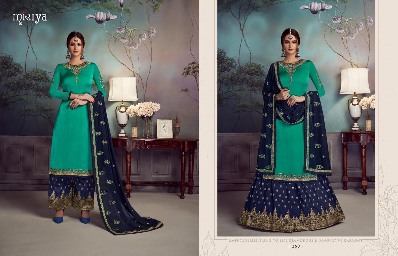 Miraya Vol-5 By Aarav Trendz 259 To 264 Series Designer Suits Collection Beautiful Stylish Fancy Colorful Party Wear & Occasional Wear Real Georgette Embroidered Dresses At Wholesale Price