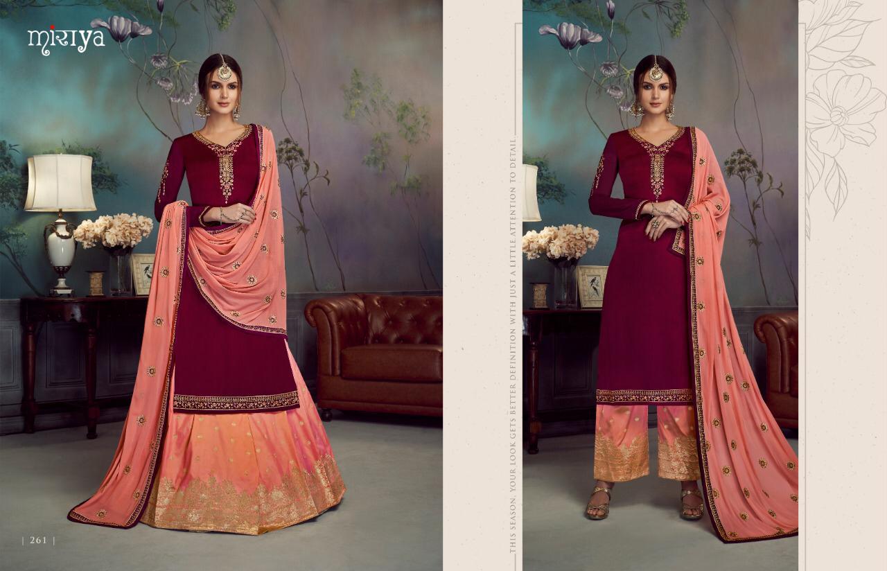 Miraya Vol-5 By Aarav Trendz 259 To 264 Series Designer Suits Collection Beautiful Stylish Fancy Colorful Party Wear & Occasional Wear Real Georgette Embroidered Dresses At Wholesale Price
