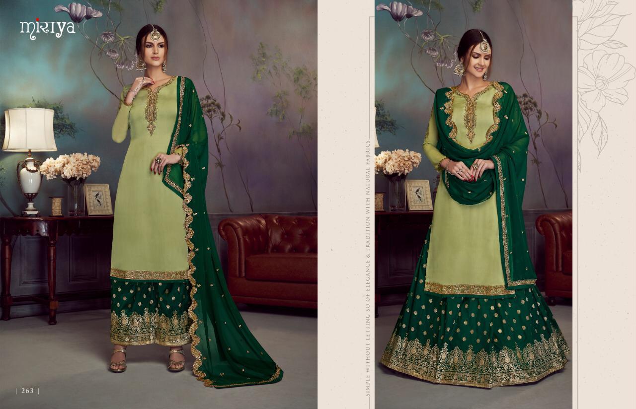 Miraya Vol-5 By Aarav Trendz 259 To 264 Series Designer Suits Collection Beautiful Stylish Fancy Colorful Party Wear & Occasional Wear Real Georgette Embroidered Dresses At Wholesale Price