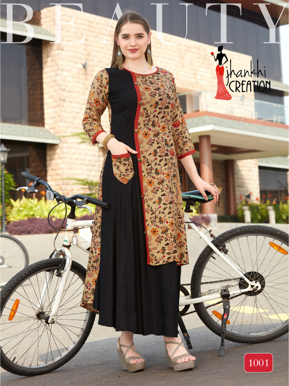 Mishri Vol-3 By Jhankhi Creation 1001 To 1008 Series Beautiful Colorful Stylish Fancy Casual Wear & Ethnic Wear & Ready To Wear Heavy Rayon Printed Kurtis At Wholesale Price