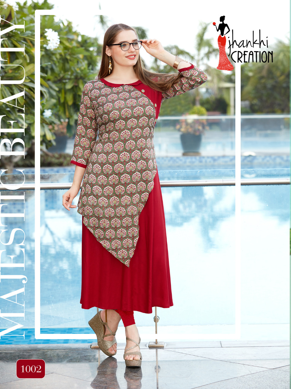 Mishri Vol-3 By Jhankhi Creation 1001 To 1008 Series Beautiful Colorful Stylish Fancy Casual Wear & Ethnic Wear & Ready To Wear Heavy Rayon Printed Kurtis At Wholesale Price