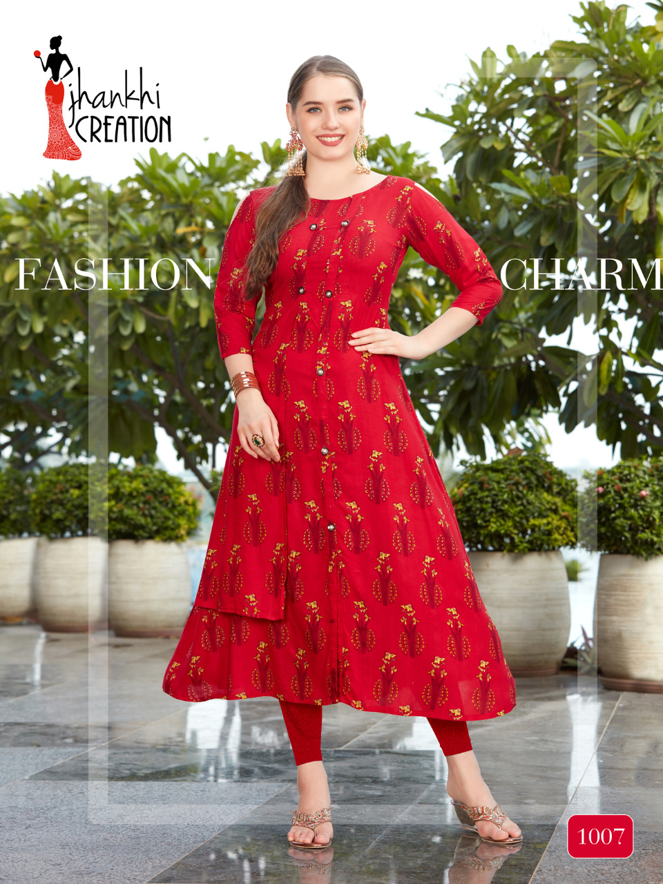 Mishri Vol-3 By Jhankhi Creation 1001 To 1008 Series Beautiful Colorful Stylish Fancy Casual Wear & Ethnic Wear & Ready To Wear Heavy Rayon Printed Kurtis At Wholesale Price