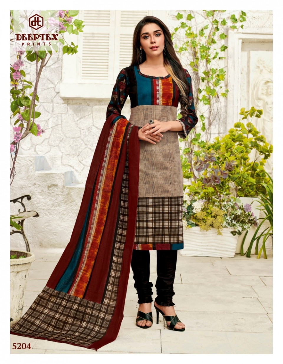 Miss India Vol-52 By Deeptex Prints 52001 To To 52026 Series Beautiful Fancy Colorful Stylish Wedding Wear Collection Party Wear & Occasional Wear Cotton Print Dresses At Wholesale Price