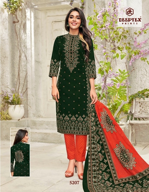 Miss India Vol-52 By Deeptex Prints 52001 To To 52026 Series Beautiful Fancy Colorful Stylish Wedding Wear Collection Party Wear & Occasional Wear Cotton Print Dresses At Wholesale Price