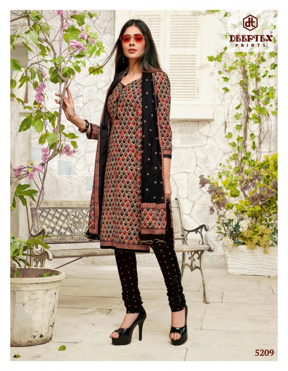 Miss India Vol-52 By Deeptex Prints 52001 To To 52026 Series Beautiful Fancy Colorful Stylish Wedding Wear Collection Party Wear & Occasional Wear Cotton Print Dresses At Wholesale Price