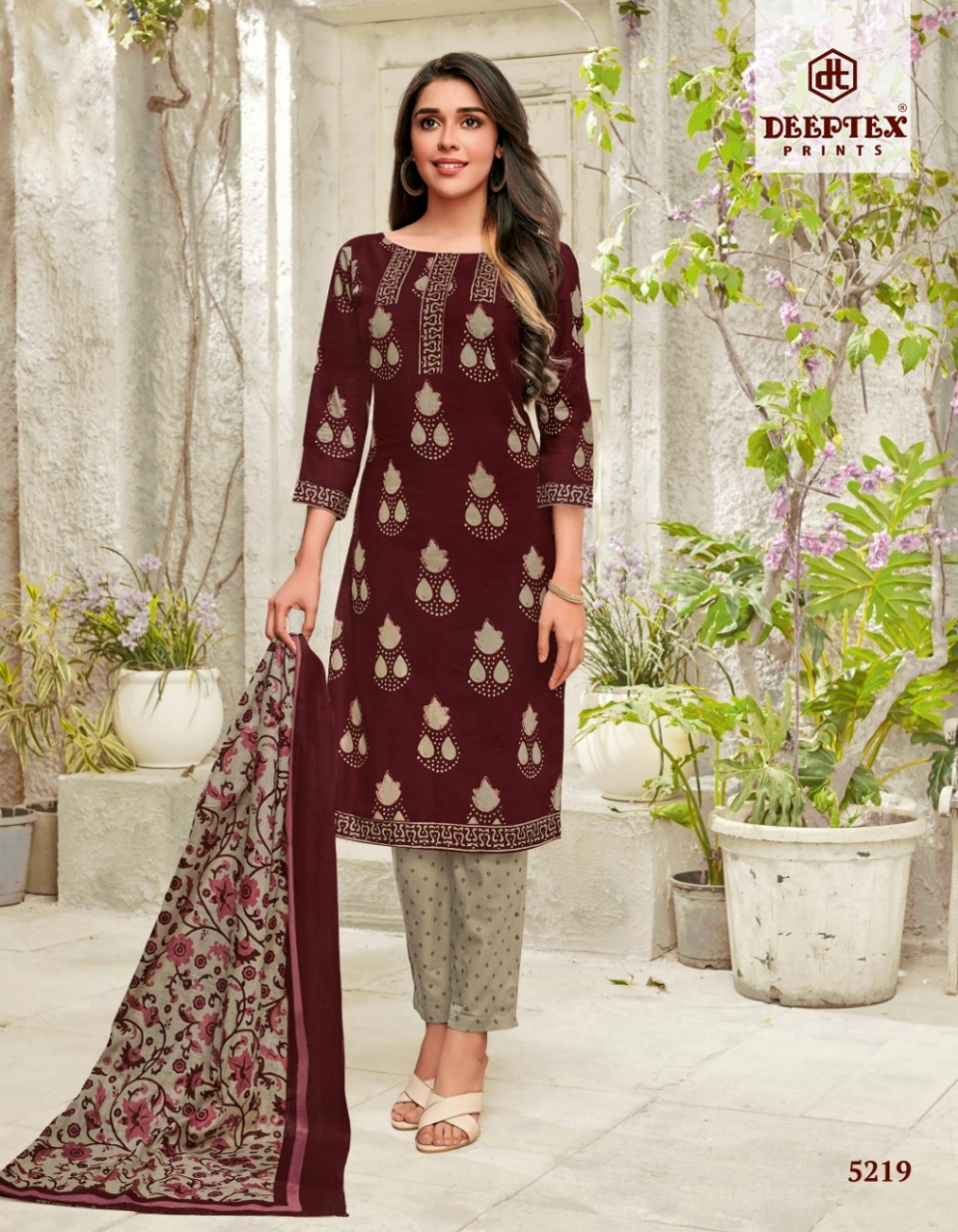 Miss India Vol-52 By Deeptex Prints 52001 To To 52026 Series Beautiful Fancy Colorful Stylish Wedding Wear Collection Party Wear & Occasional Wear Cotton Print Dresses At Wholesale Price