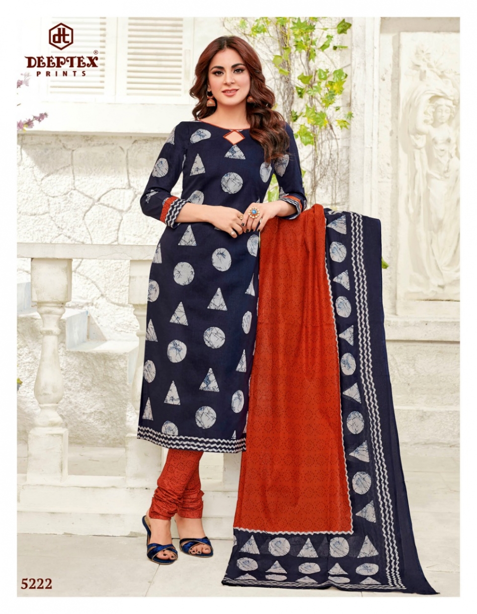 Miss India Vol-52 By Deeptex Prints 52001 To To 52026 Series Beautiful Fancy Colorful Stylish Wedding Wear Collection Party Wear & Occasional Wear Cotton Print Dresses At Wholesale Price